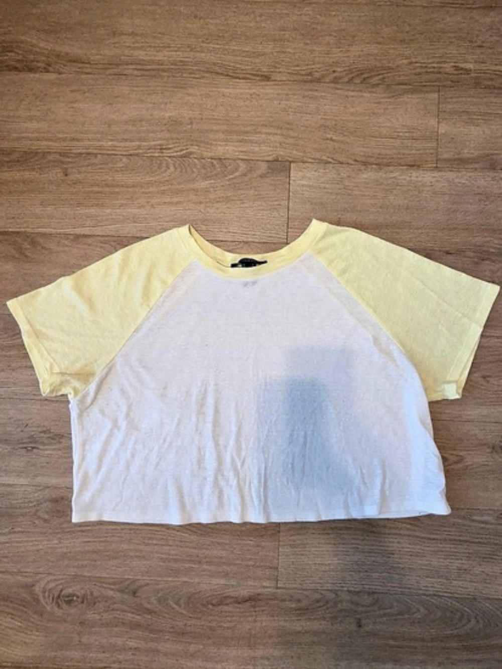 Color Block Short Sleeve Top